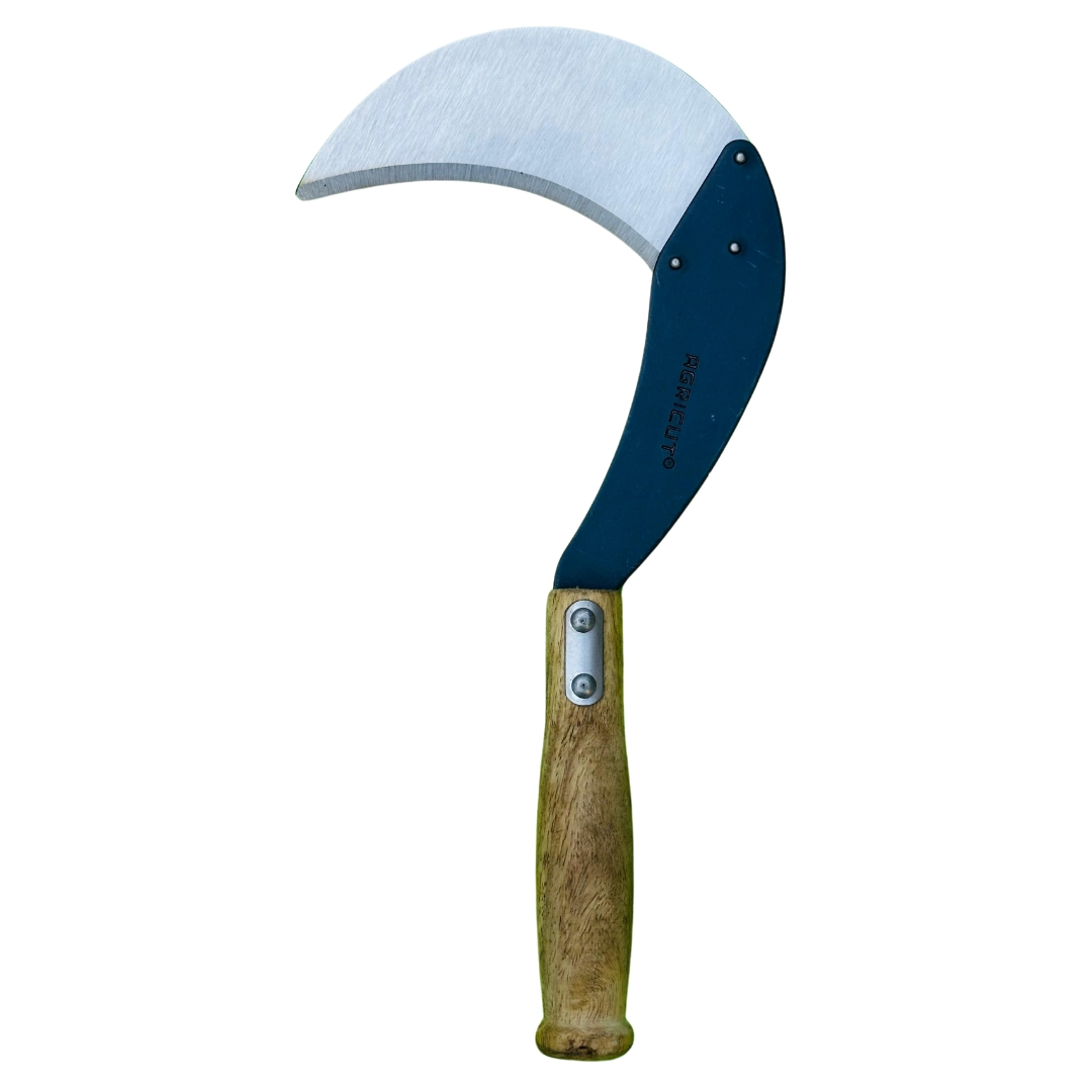 ASW-114R HIMACHAL TYPE SICKLE WOODEN HANDLE 5